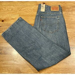 LEVI'S 569 Jeans Men's Loose Straight Leg Medium Wash Denim 38X34 New w/ Tags